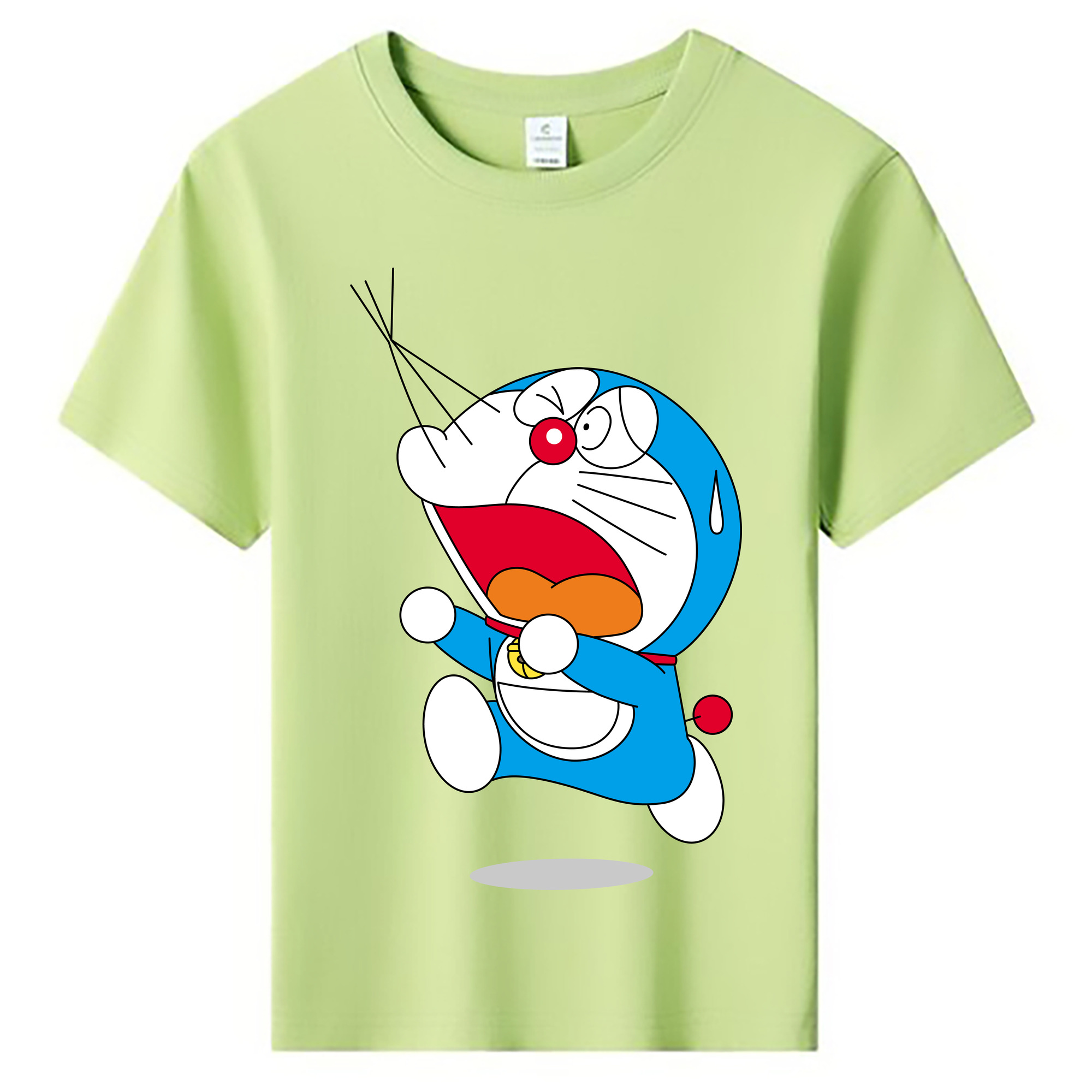（画像用） ドラえもん Doraemon 綿100％キッズTシャツ（フロントプリント）